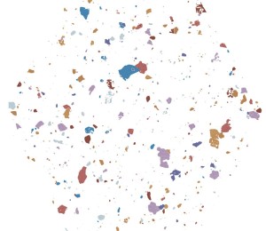 Płytka podłogowa Stracciatella White Natural 25x29