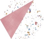 Płytka podłogowa Stracciatella Pink Natural 25x29