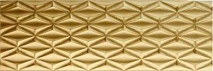 Płytka ścienna Neutral Gold Rhombus 29,75x89,46