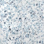 Płytka podłogowa KE-17071 Flakes  Blue  18,5x18,5 
