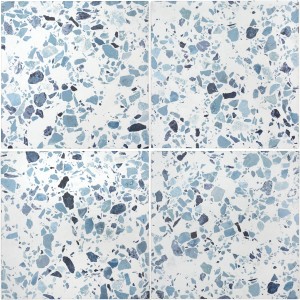 Płytka podłogowa KE-17071 Flakes  Blue  18,5x18,5 