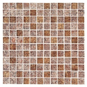 Mozaika szklana Fat Cube Almond Mix 25 30x30