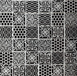 Mozaika szklana A-MGL04-XX-028  300x300x4 