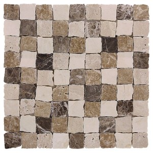 Mozaika kamienna Travertine Bend Mix 32 matt 30,5x30,5