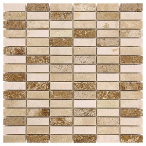 Mozaika kamienna Travertine Block Mix 48 30,5x30,5