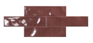 Płytka ścienna Fashion Burdeos 7,5x30x0,7     