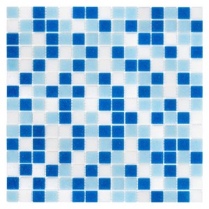 Mozaika szklana QMX Blue 32,7x32,7
