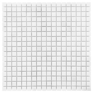 Mozaika kamienna Pure White 15 matt 30,5x30,5