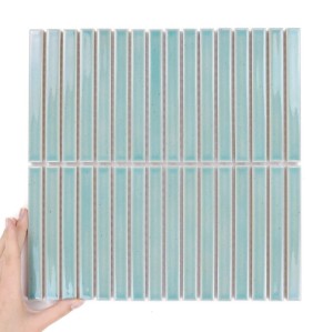 Raw Decor Płytka Stick Aqua Połysk 291.5mm x 292.5mm