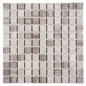 Mozaika kamienna Woodstone Grey 25 30,5x30,5