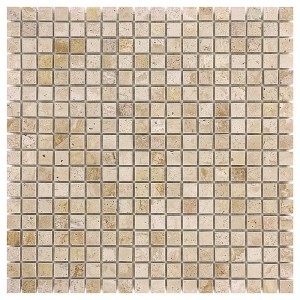 Mozaika kamienna Travertine Cream 15 30,5x30,5