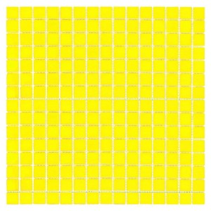 Mozaika szklana Q Yellow 32,7x32,7