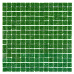 Mozaika szklana Q Dark Green 32,7x32,7