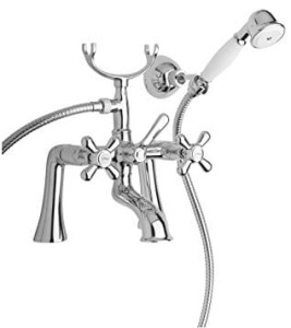 Paini Liberty 17CR108 Bateria wannowa z zestawem natryskowym