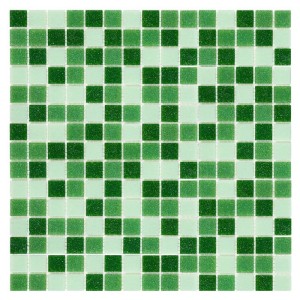 Mozaika szklana QMX Green 32,7x32,7